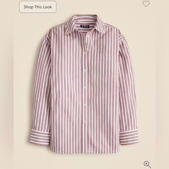 J. Crew Etienne Oversized Fit M NWT - Picture 2 of 9